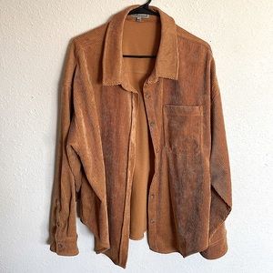 Corduroy shirt/jacket. M/L.